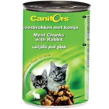 CanifOrs Rabbit Wet Cat Food 410g