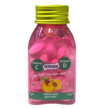 حلوى النعناع المنعشة بالخوخ