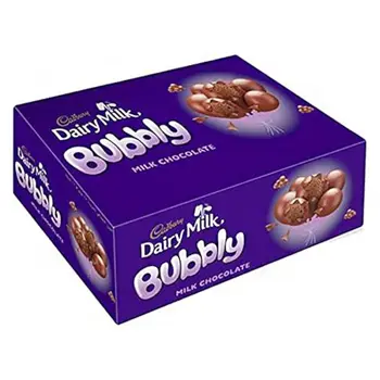 Cadbury Dairy Milk Bubbly Milk Chocolate 12x87g
