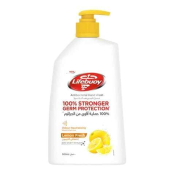 لايف بوي سائل غسيل اليدين مضاد للبكتيريا برائحة انتعاش الليمون 500مل