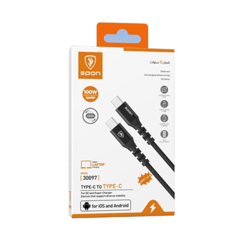 Spon Black Type-C Cable Fast Charging
