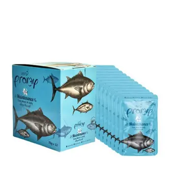 Pramy Tuna Flavored Cat Envelopes 12x70g