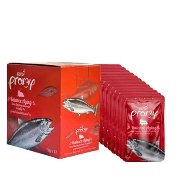 Pramy Balance Aging Tuna & Salmon Cat Food 70g