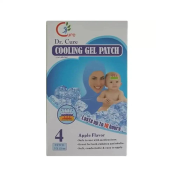 دكتور كيور لصقة خافضة للحرارة 4قطعة