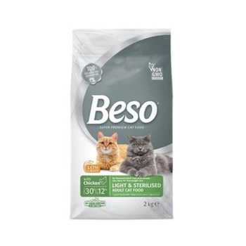 بيسو طعام جاف للقطط المعقمة 2كيلو