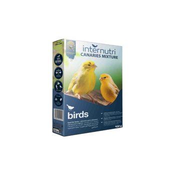 انتر نيوتري طعام طيور الكناري مشكل 400جرام