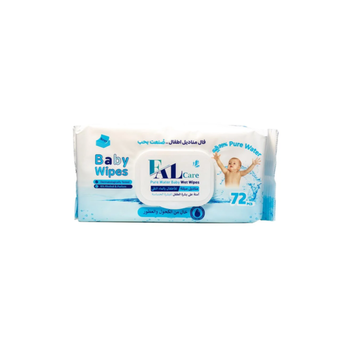 Fal Care Baby Wet Wipes 72 Pieces
