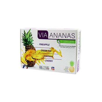 Eric Favre VIA ANANAS Pineapple Fat Burner Capsules 30 Count