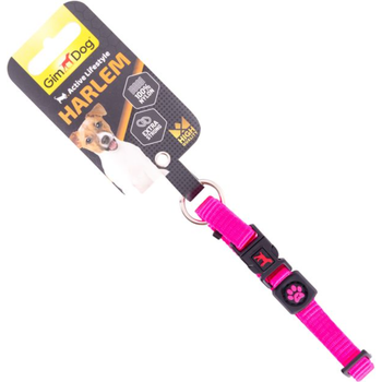 GimDog Active Lifestyle Pink Nylon Collar