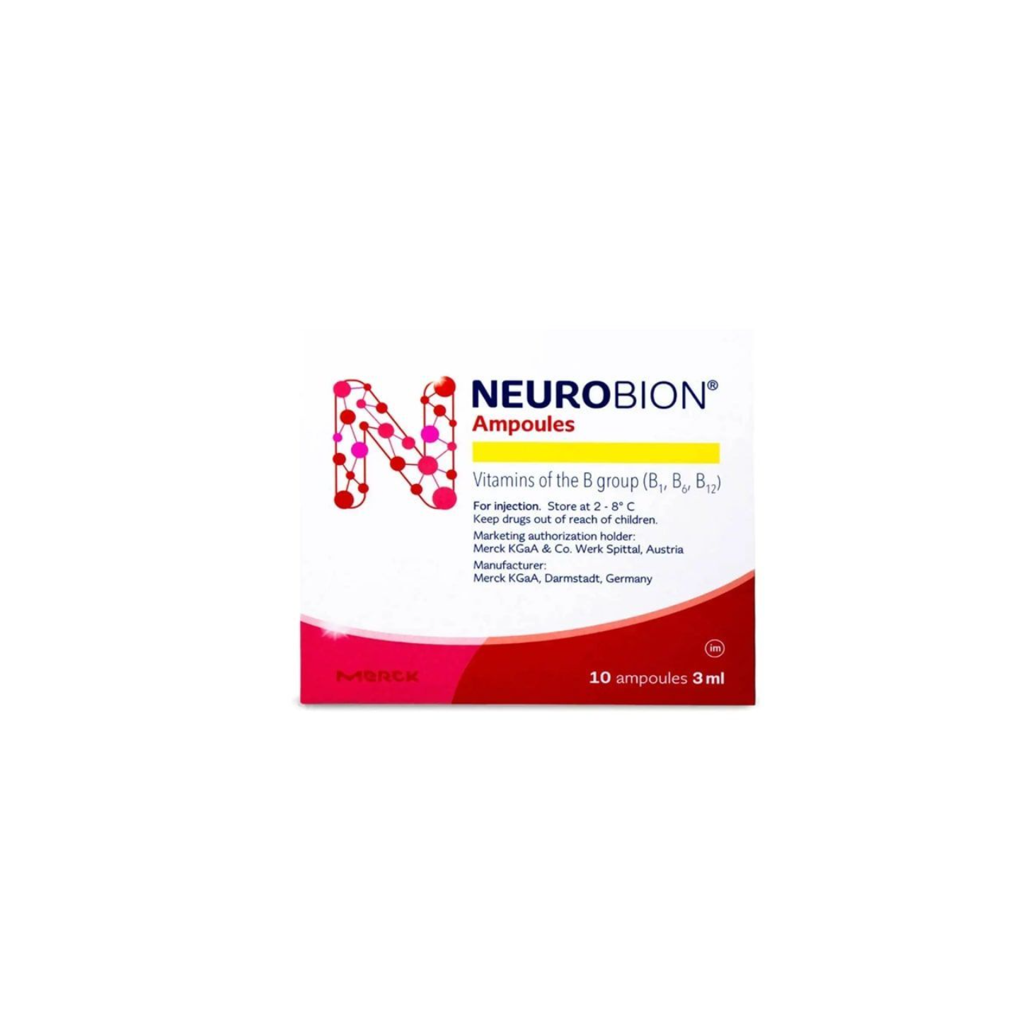 merck b12 injection Buy Merck Neurobion Vitamin Ampoules 10x3ml in Saudi Arabia