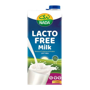 ندى حليب خالي من اللاكتوز طويل الأجل 1لتر