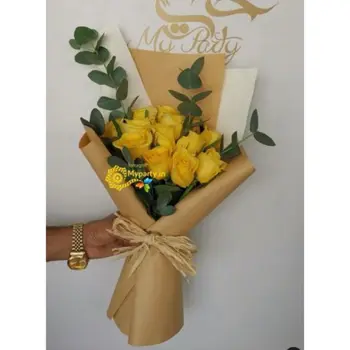 Yellow Roses Bouquet