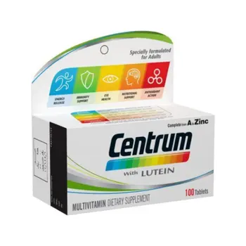Centrum Adult Multivitamin Tablets with Lutein 100 Count