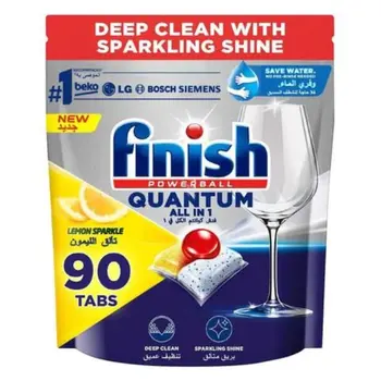 فينيش كوانتوم ألتيميت - أقراص لغسالة الأطباق، بالليمون، 90قرصًا