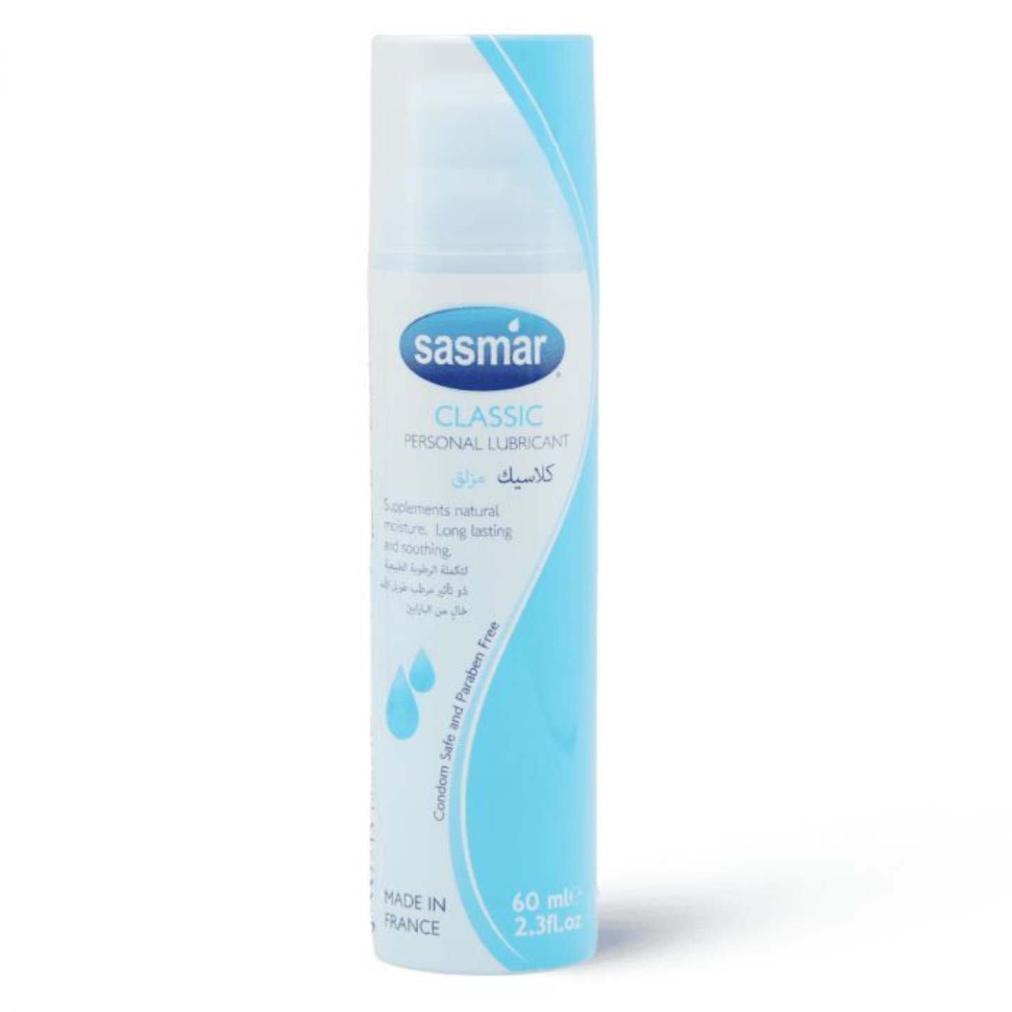 Buy Sasmar Classic Personal Lubricant 60ml in Saudi Arabia | HungerStation