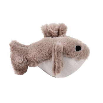 Pets.Love.Earth Beige-Sand Balloon Fish Toy