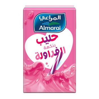 Al Marai Njoom Long Life Strawberry Flavored Milk 150Ml