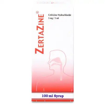 Zertazine Cetirizine Hydrochloride Liquid 100ml