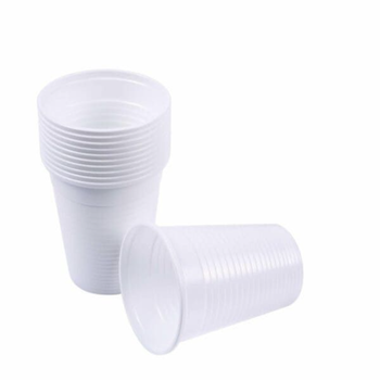 Grand Star White Plastic Cups 50 Pieces