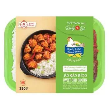 Radwa Sweet Chili Chicken Ready Meal 350g