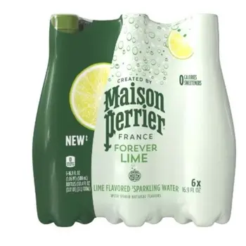 Maison Perrier Lime Sparkling Water 6x500ml
