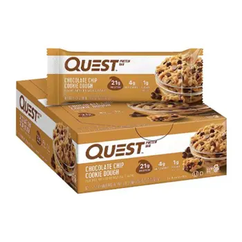 كويست بروتين بارز عجينة كوكي برقائق الشوكولاتة 12×720جرام
