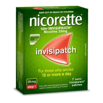 Nicorette Invisipatch Nicotine 25mg 7 Pieces