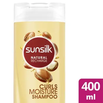 صانسيلك شامبو للشعر الكيرلي للترطيب 400مل