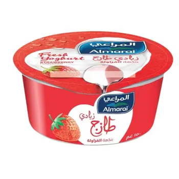 المراعي مجموعة زبادي فراولة 150 جرام