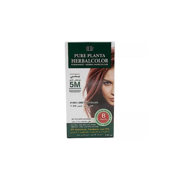 Pure Planta Dark Mohagany Brown Herbal Hair Color 135ml