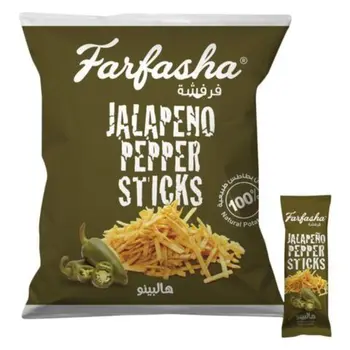 Farfasha Jalapeno Potato Sticks 12x15g