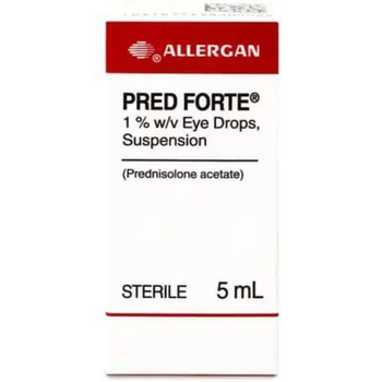 Allergan Pred Forte Eye Drops 5ml