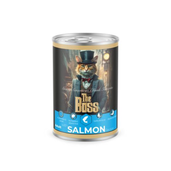 The Boss Salmon Adult Cat Food 400g