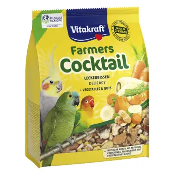 Vitakraft Farmers Frutti Cocktail Parrot Food 250g