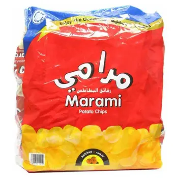 مرامي شيبس كاتشب12×18جرام