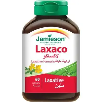 Jamieson Laxaco Laxative Capsules 60 Count