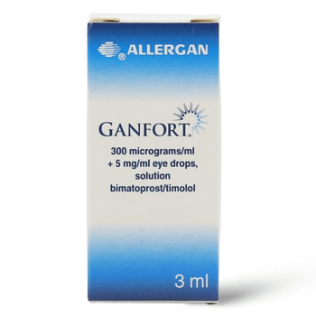 Allergan Ganfort Eye Drops 3ml