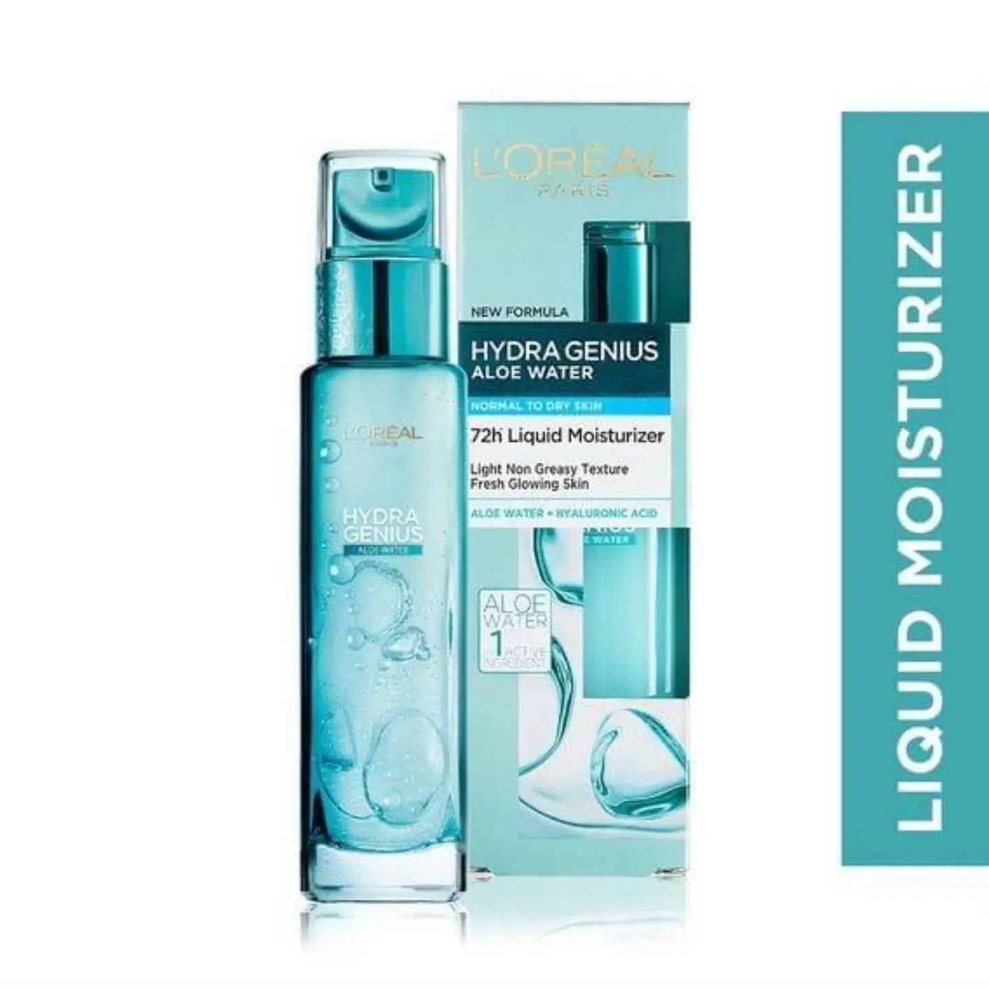 Buy Garnier Hydra Genius Aloe Water Moisturizer 70ml in Saudi Arabia |  HungerStation