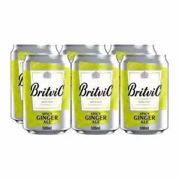 براتفيك مياه غازية بالزنجبيل 6×300مل