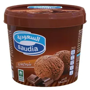 السعودية آيس كريم الشوكولاتة 1 لتر