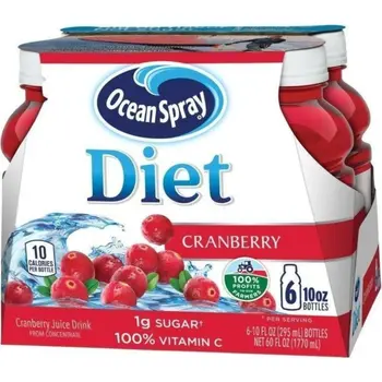 Ocean Spray Diet Cranberry Juice 6x295ml