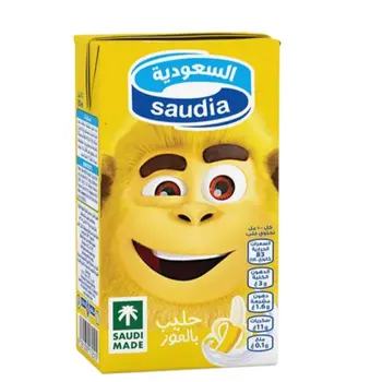 Saudia Banana Milk 125Ml