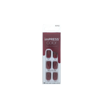 Kiss imPRESS Red Nails 30 Pieces