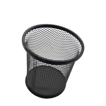 Black Circular Plexiglass Cup