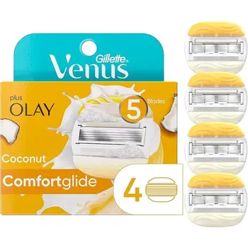 Gillette Venus Coconut Blades Comfortglide 4 Pieces