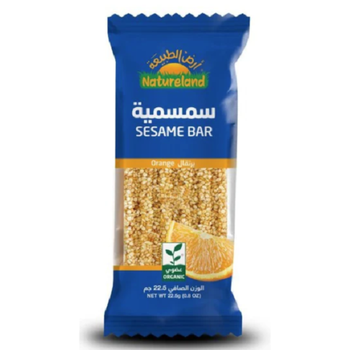 Natureland Orange Sesame Bar 22.5g