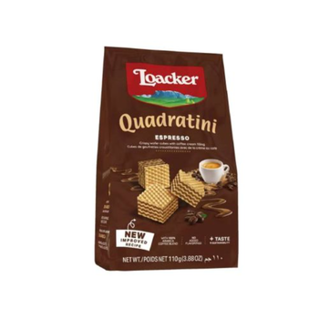 Loacker Espresso Quadratini 110g