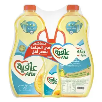 عافية زيت دوار الشمس 2×1.5لتر