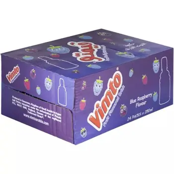 Vimto Blue Raspberry Fruit Drink 24x250ml