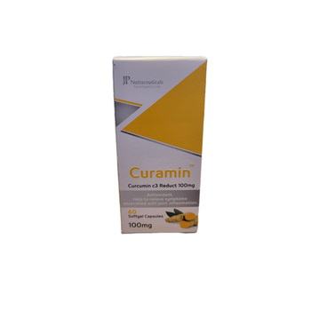 JP Nutraceauticals Curamin Curcumin C3 Capsules 60 Count